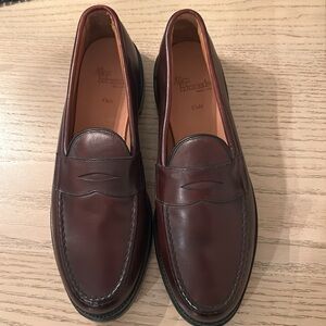 NWT Allen Edmond Cole Penny Loafer - Burgundy - Size 11D
